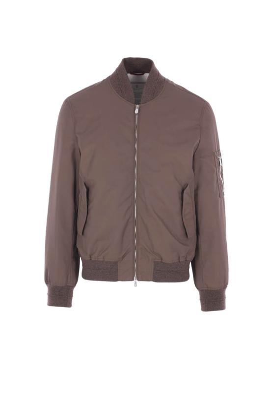 25FW 브루넬로 쿠치넬리 봄버 자켓 MV4076554CYA09 MORO PANAMA