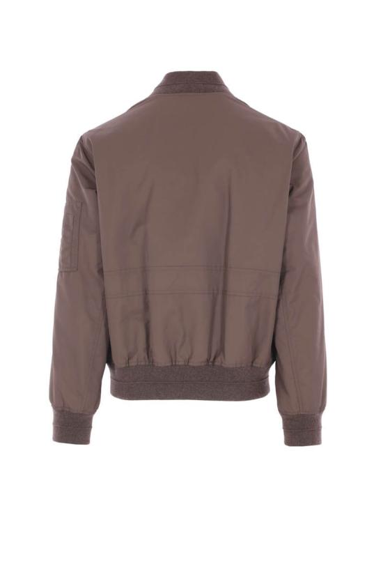 25FW 브루넬로 쿠치넬리 봄버 자켓 MV4076554CYA09 MORO PANAMA - BRUNELLO CUCINELLI