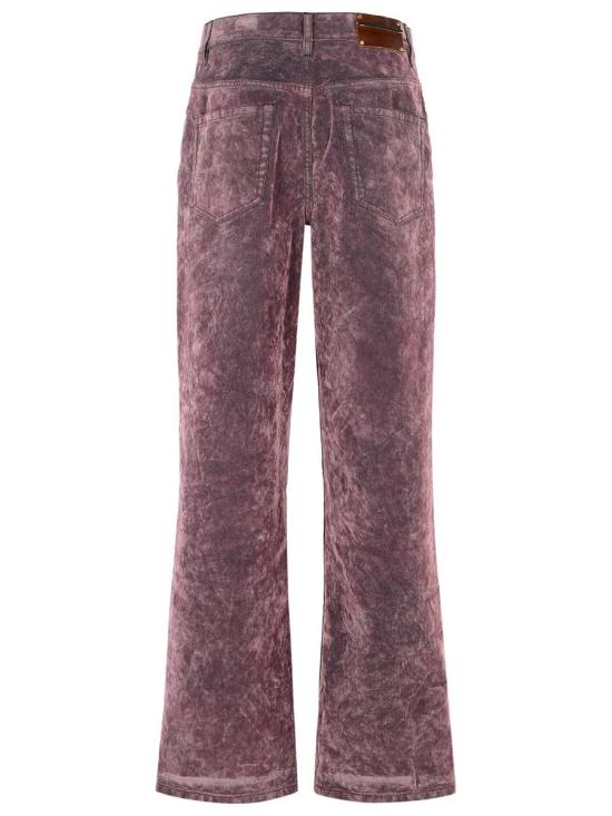 25FW 드리스 반 노튼 데님 팬츠 020927 2392403 Purple - DRIES VAN NOTEN