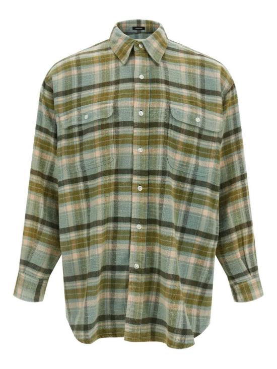 25FW 알13 셔츠 R13WR415R559B TURQUOISE PLAID