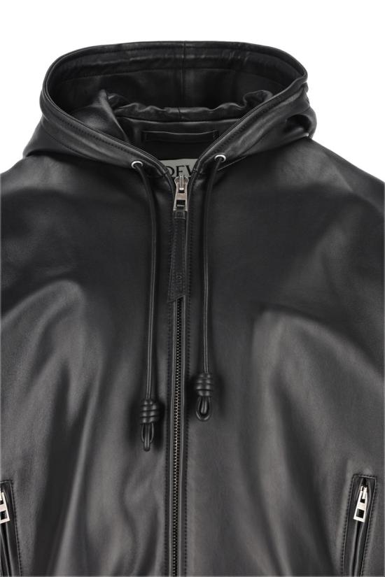 25FW 로에베 가죽 자켓 H526Y34L721100 AI25 Black - LOEWE