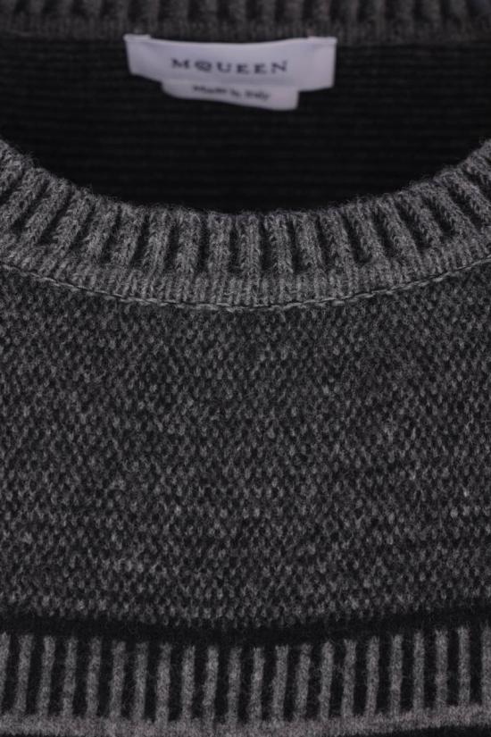25FW 알렉산더 맥퀸 스웨터 839663Q1BD51363 BLACK GREY - ALEXANDER MCQUEEN