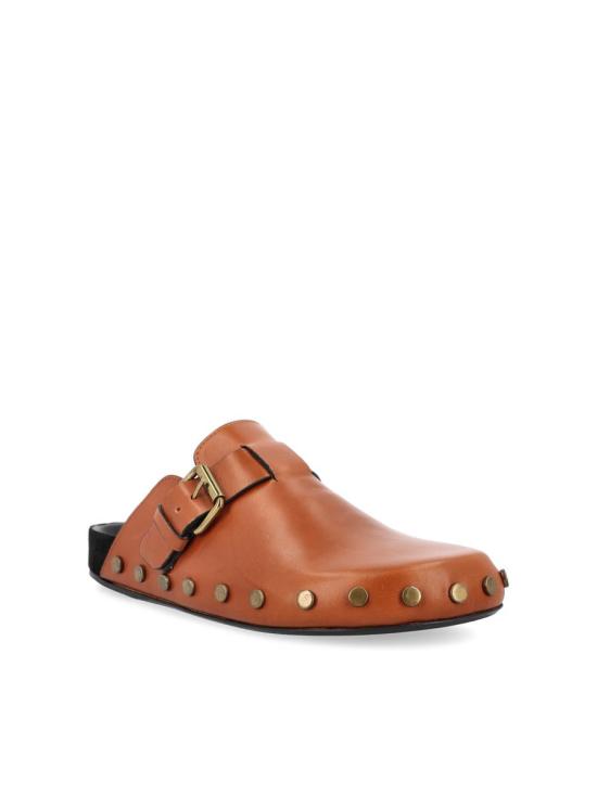 25FW 이자벨마랑 뮬/슬리퍼 25AML0005FA C3A25S50CO AI25 Brown - ISABEL MARANT