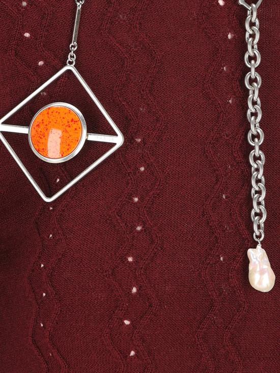 25FW 프라다 스웨터 P24V2H17KDF0399 AI25 PINK - PRADA