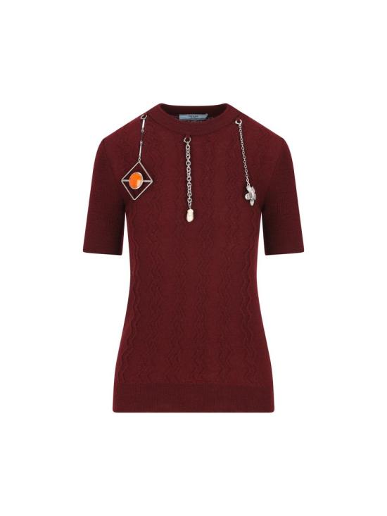 25FW 프라다 스웨터 P24V2H17KDF0399 AI25 PINK