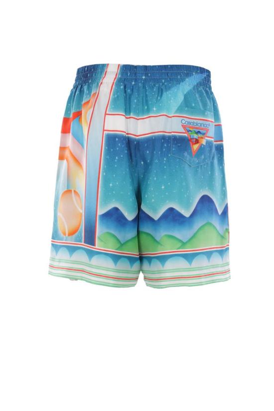 25FW 카사블랑카 숏팬츠 MPF25TR01207 RED - CASABLANCA