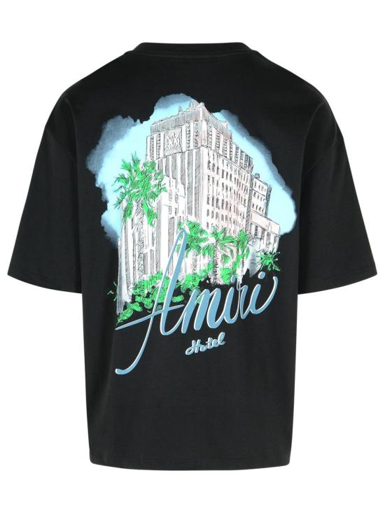 25FW 아미리 반팔 티셔츠 AMJYTE1236BLACK Black - AMIRI