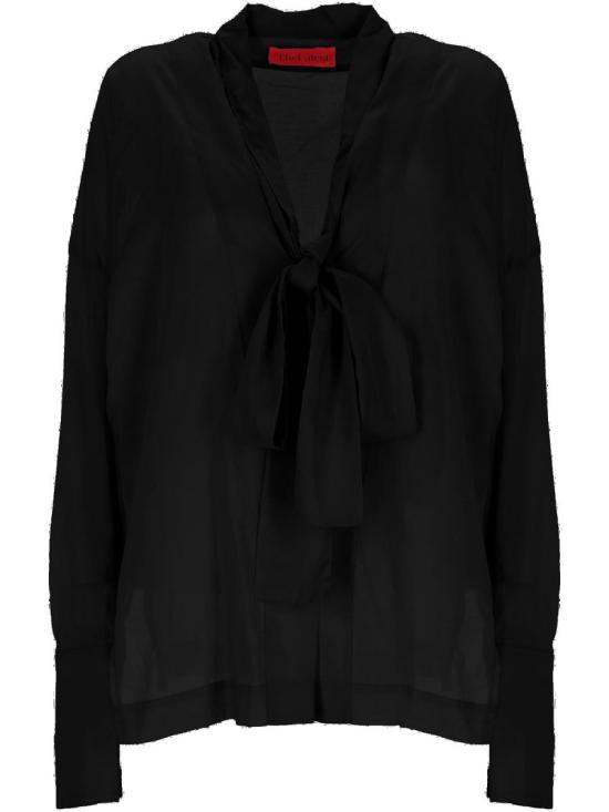 25FW 더 레이티스트 블라우스 TLW04004T0172ABTPT0002 Black