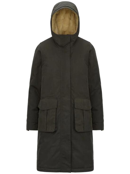 25FW 까웨 자켓 K7136EW DONNA BB3 GREEN BLACKISH GREEN BLACKISH FUR