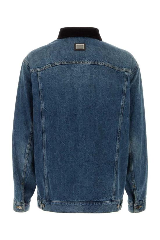 25FW 돌체앤가바나 데님 자켓 G9BSHDG8NO4 S9001 VARIANTABBINATE - DOLCE & GABBANA