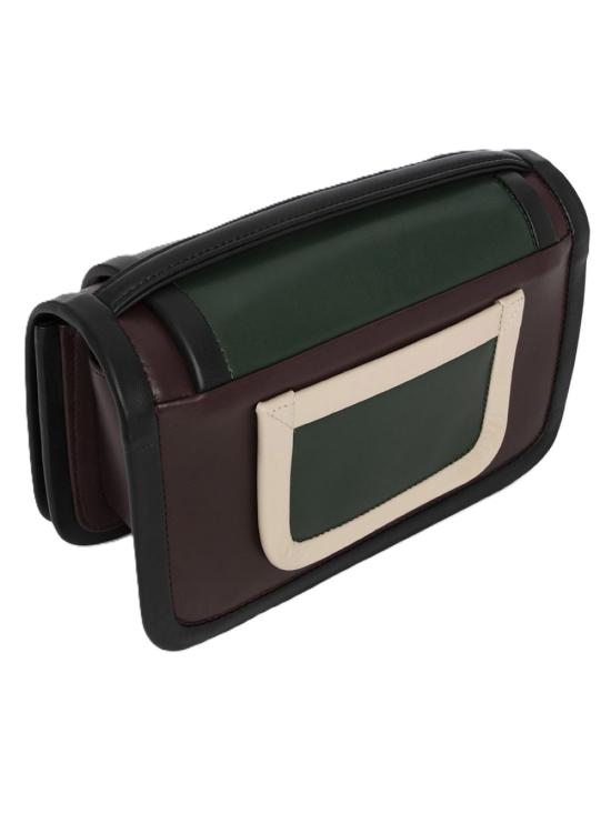 25FW 피에르하디 클러치/파우치 XR04BURGUNDYDARKGREENBLACK Red - PIERRE HARDY