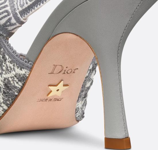 25FW 디올 힐/펌프스 KCV373CXC 55G GRISSILV - DIOR