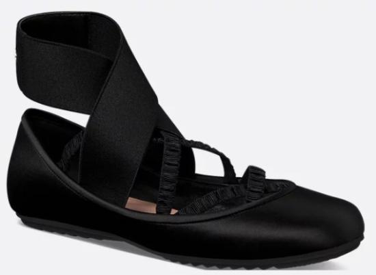 25FW 디올 슈즈 KCF013SAT 900 BLACK