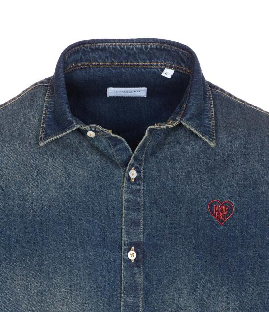 25FW 패밀리퍼스트 밀라노 셔츠 SHS2504 LIGHT BLUE Blue - FAMILY FIRST MILANO