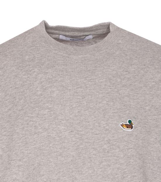 25FW 에드몬드 스튜디오 반팔 티셔츠 3001840 GREY MELANGE Grey - EDMMOND STUDIOS