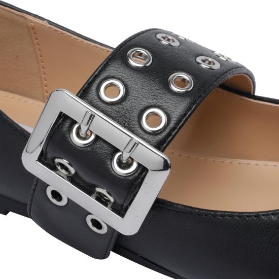 25FW 스티브매든 플랫 슈즈 ATLANTICA BLACK Black - STEVE MADDEN