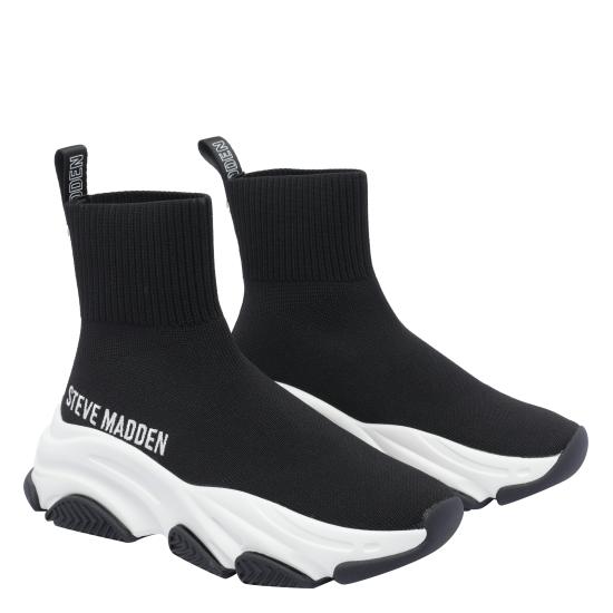 25FW 스티브매든 부츠 PRODIGY BLACK WHITE Black - STEVE MADDEN