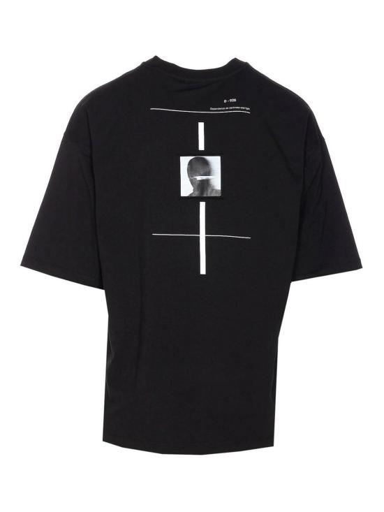 25FW 톰크롬 반팔 티셔츠 MTS881BLACK Black - THOM KROM