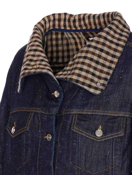  가니 자켓 J1766568 Blue - GANNI