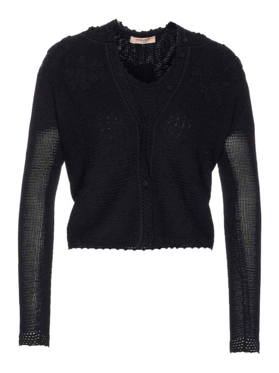  트윈셋 가디건 252TP317400006 Black