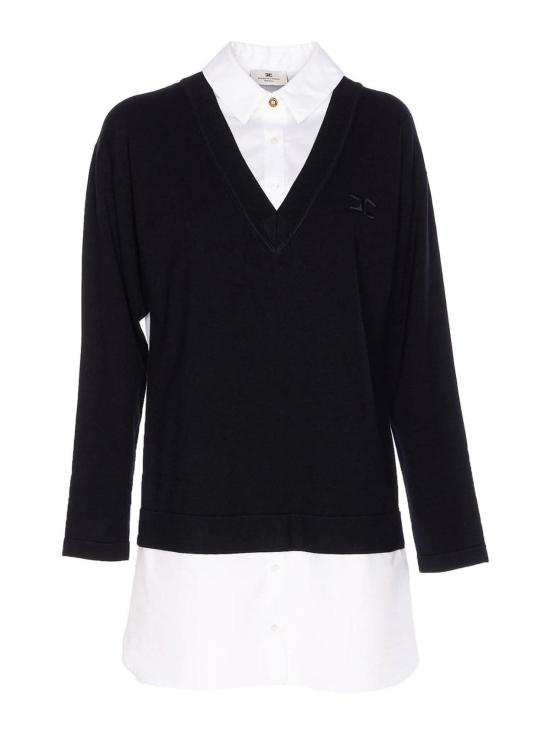 25FW 엘리자베타프랜치 긴팔 티셔츠 AM09T56E2222 Black