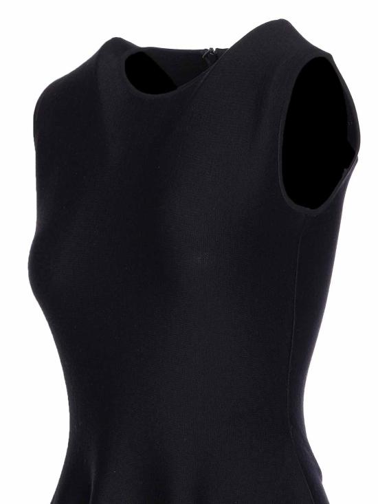 25FW 알렉산더 맥퀸 미디 스커트 839750Q1BEG1010 Black - ALEXANDER MCQUEEN