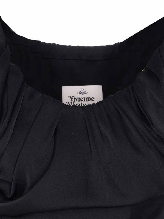  비비안웨스트우드 롱 원피스 1101039NW012YN401 Black - VIVIENNE WESTWOOD