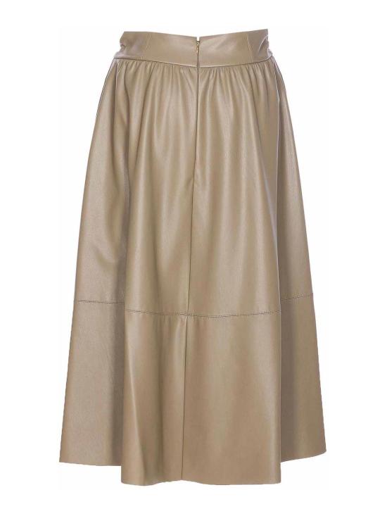 25FW 리우조 미디 스커트 CF5015E0624X0707 Green - LIU JO