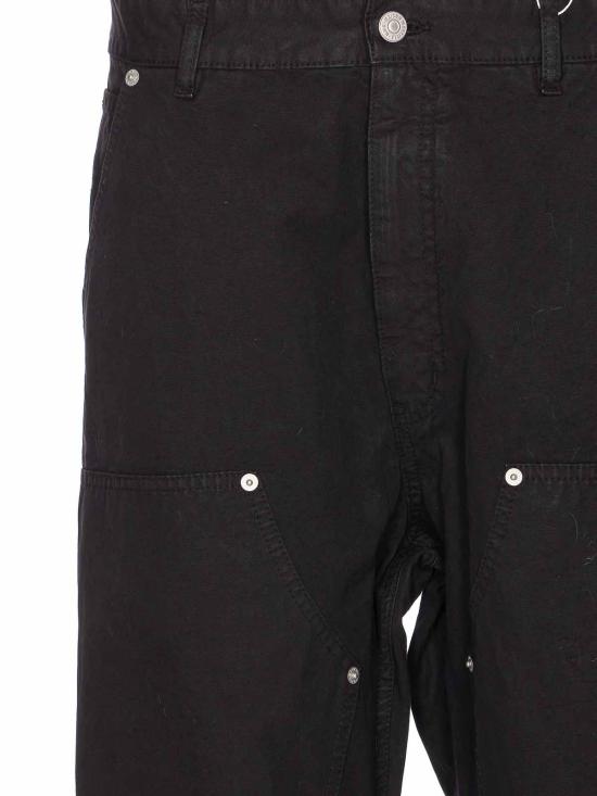  MM6 메종마르지엘라 스트레이트 팬츠 SH2LA0044S78548900 Black - MM6 MAISON MARGIELA