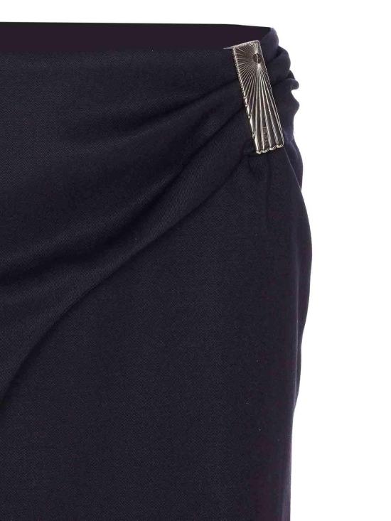  디 아티코 숏 스커트 251WCR00144WWW061AA100 Black - THE ATTICO