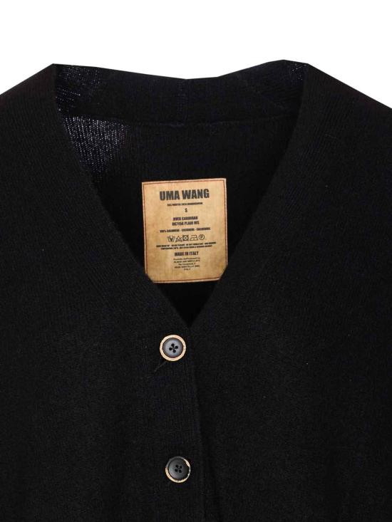  우마 왕 가디건 UK7156UW900 Black - UMA WANG