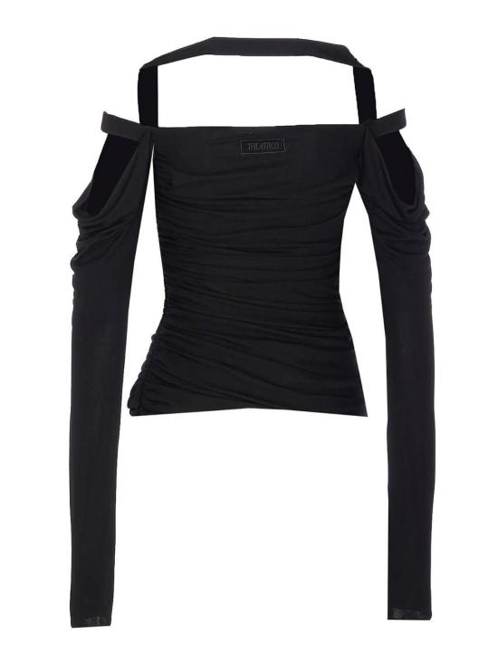 25FW 디 아티코 민소매 티셔츠 251WCI00022VVV105AA100 Black - THE ATTICO