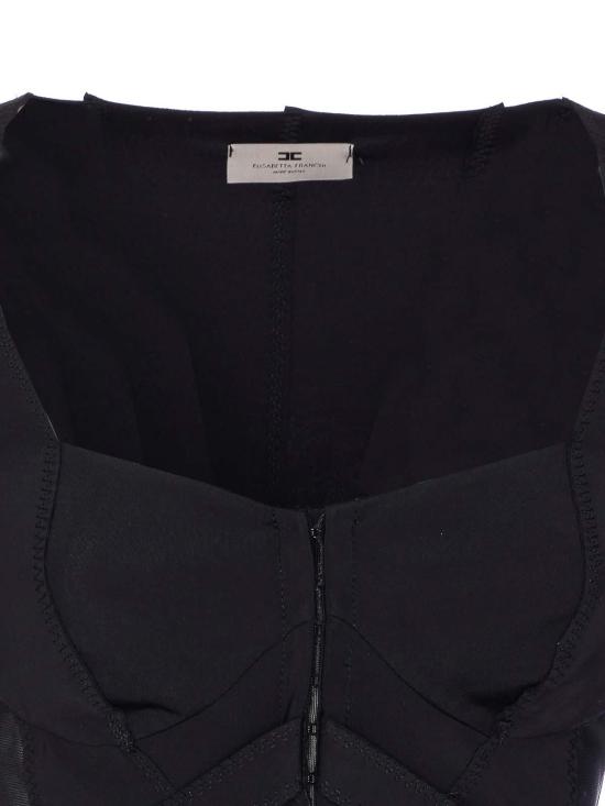 25FW 엘리자베타프랜치 긴팔 티셔츠 GI16056E2110 Black - ELISABETTA FRANCHI