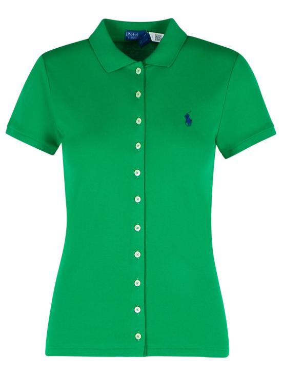 25SS 폴로 랄프로렌 폴로 티셔츠 211939272007 Green