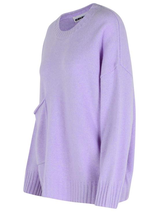 25SS 컬러러시 스웨터 CR24 CB6 001ZF61222323J Liliac - COLORUSH