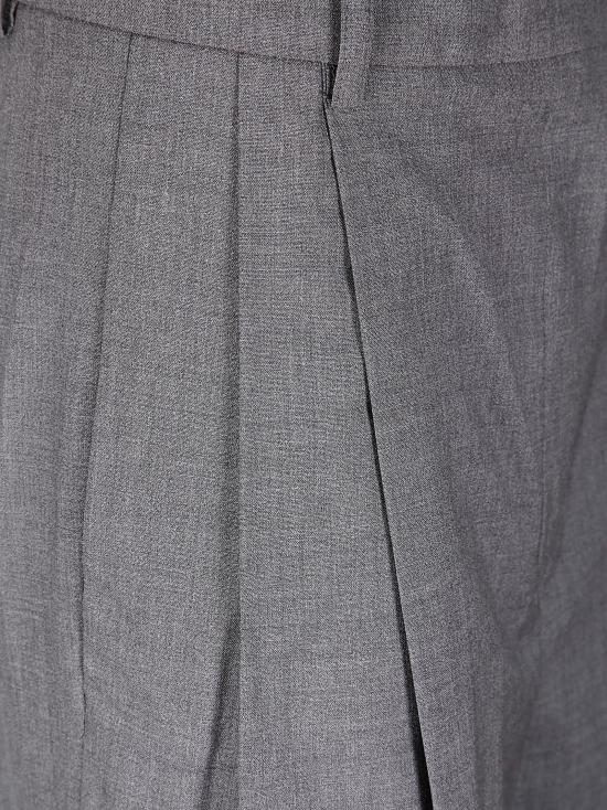 25FW 로에 스트레이트 팬츠 41730177 21300 dark grey melange - ROHE