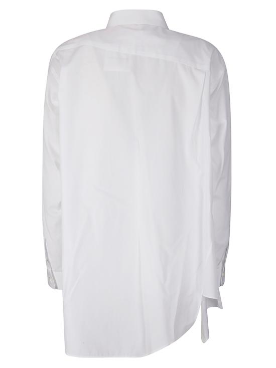 25FW 꼼데가르송 블라우스 GPB012W25 2 WHITE - COMME DES GARCONS