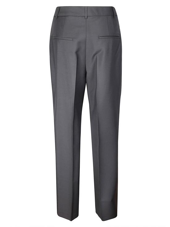 25FW 로에 스트레이트 팬츠 41630122 1308 black - ROHE