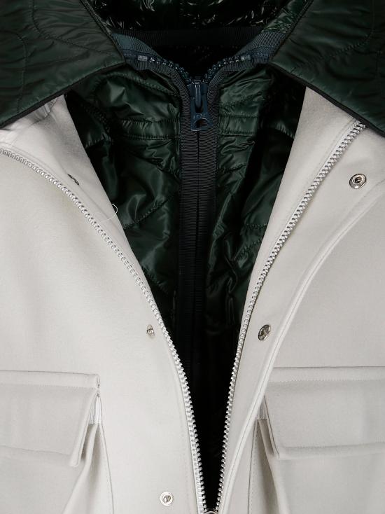 25FW 사카이 코트 2508067 059 ECRU GREEN - SACAI