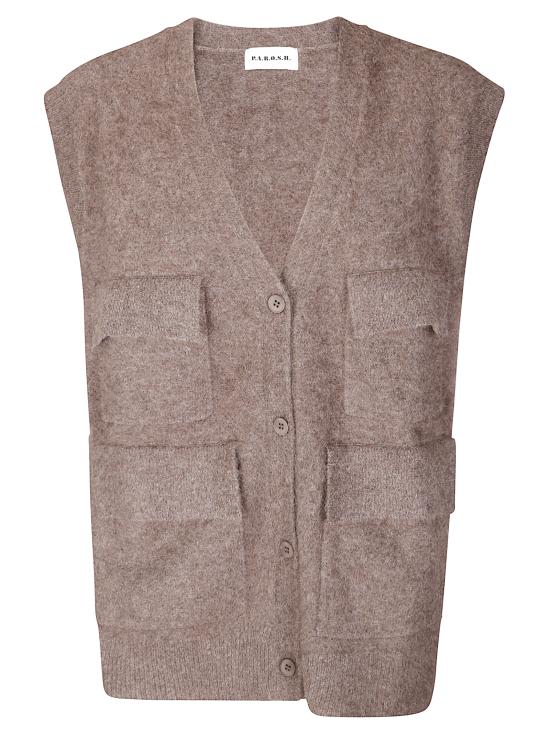 25FW 파로쉬 베스트 D500724LACOON 024 CHESTNUT