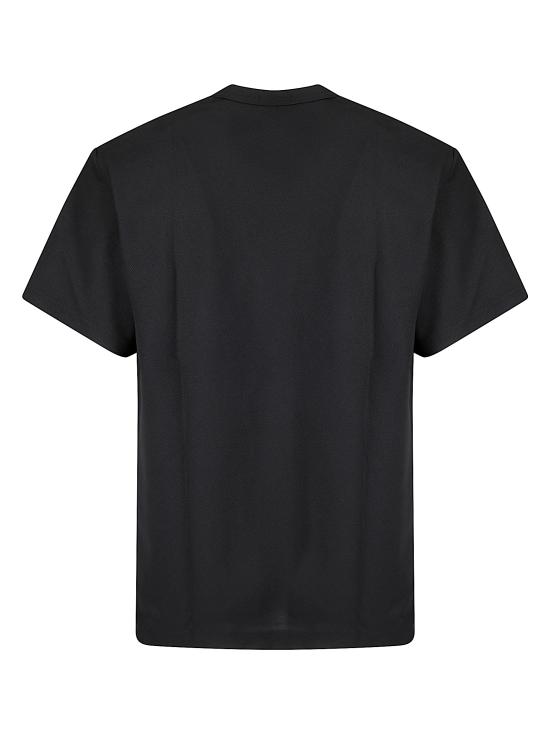 25FW 꼼데가르송 반팔 티셔츠 PPT029W25 1 BLACK - COMME DES GARCONS