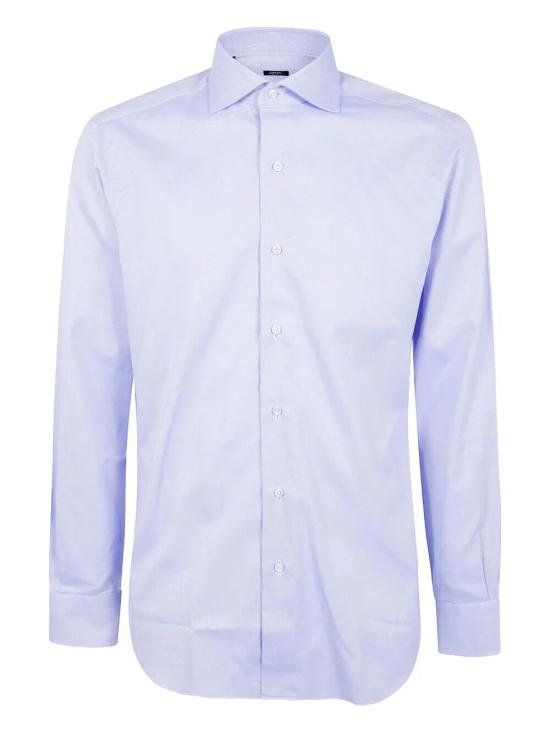 25FW 발바 긴팔 셔츠 I1U13P0150088 U 0003 BLUE - BARBA