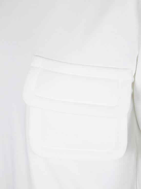 25FW 꼼데가르송 반팔 티셔츠 RPT011W25 2 WHITE - COMME DES GARCONS