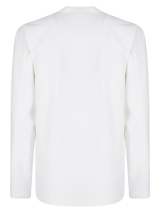 25FW 꼼데가르송 반팔 티셔츠 RPT011W25 2 WHITE - COMME DES GARCONS