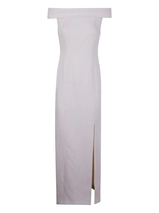 25FW 랄프 로렌 롱 원피스 253982109 003 MASCARPONE CREAM - RALPH LAUREN