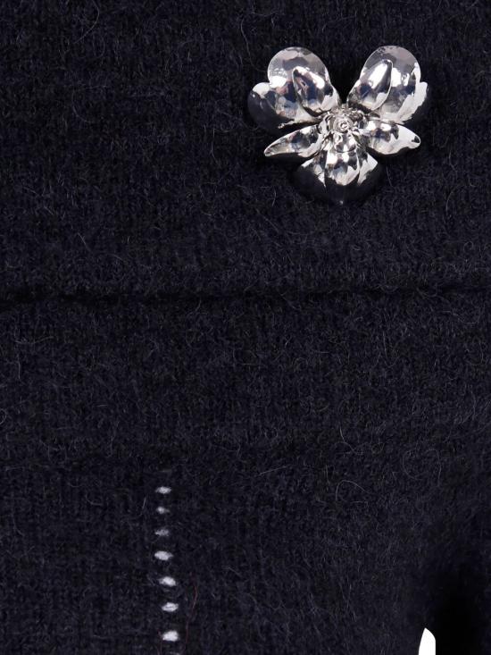 25FW 블루마린 숏 원피스 A544A333A N0990 BLACK - BLUMARINE