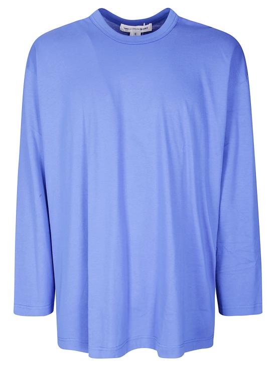 25FW 꼼데가르송 긴팔 티셔츠 FPT021W25 1 BLUE