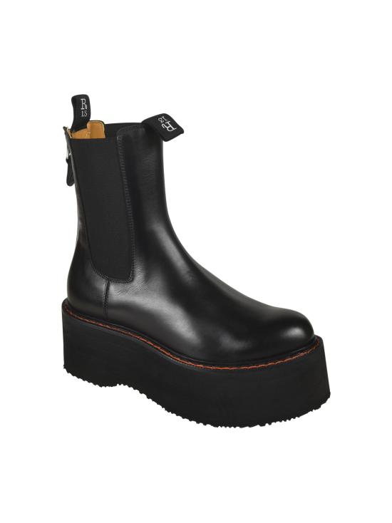 25FW 알13 부츠 R13S0245 001 BLACK Black - R13