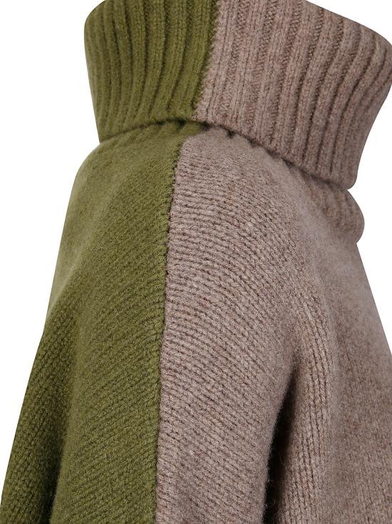 25FW 제지아 후드 티셔츠 PW25MJDMJD634M CHCLTEOLVWOOL CHOCOLATEANDOLIVEWOOL - JEJIA