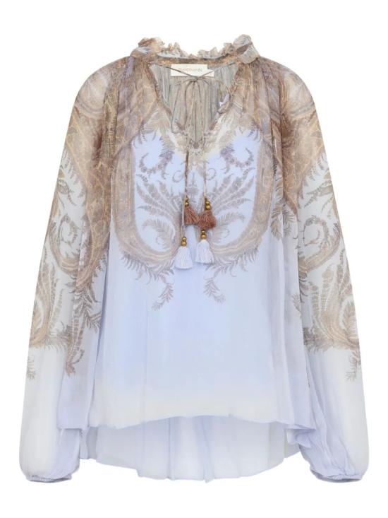 25FW 짐머만 셔츠 0991TF251 LILAC PAISLEY